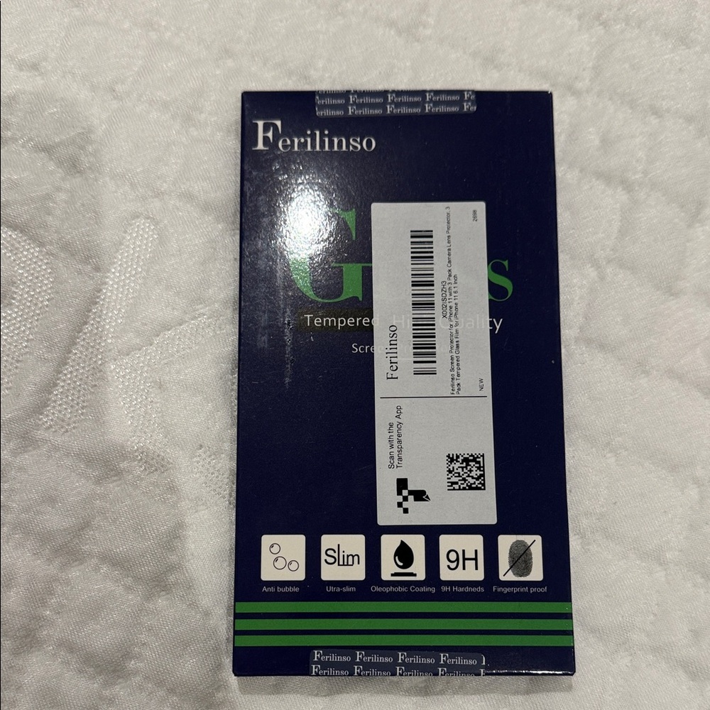 Ferilinso Tempered Glass Screen Protector(For iPhone 11)(Ships from OR)